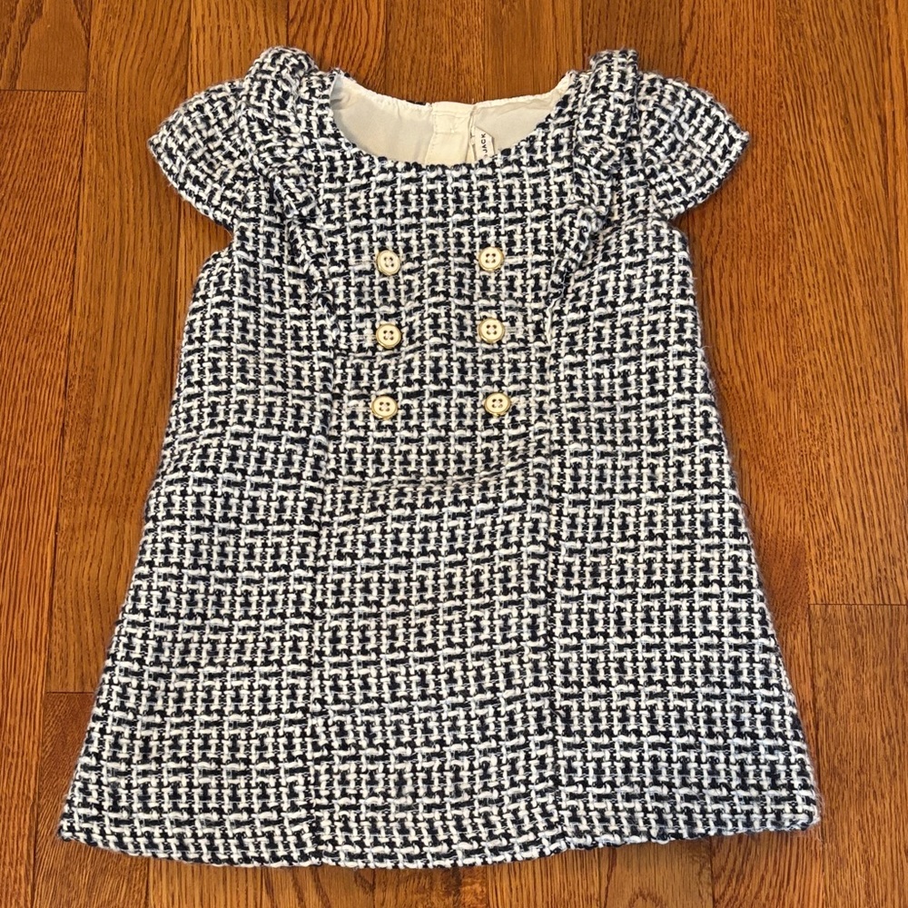 Janie & Jack Tweed Shift Dress NWT 18-24 months